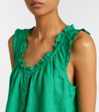 Velvet Tana linen top