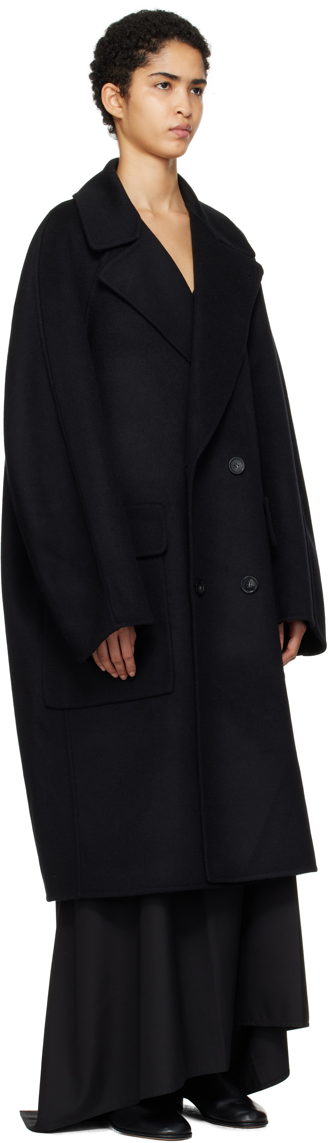 Sofie D'Hoore Black Coyote Coat