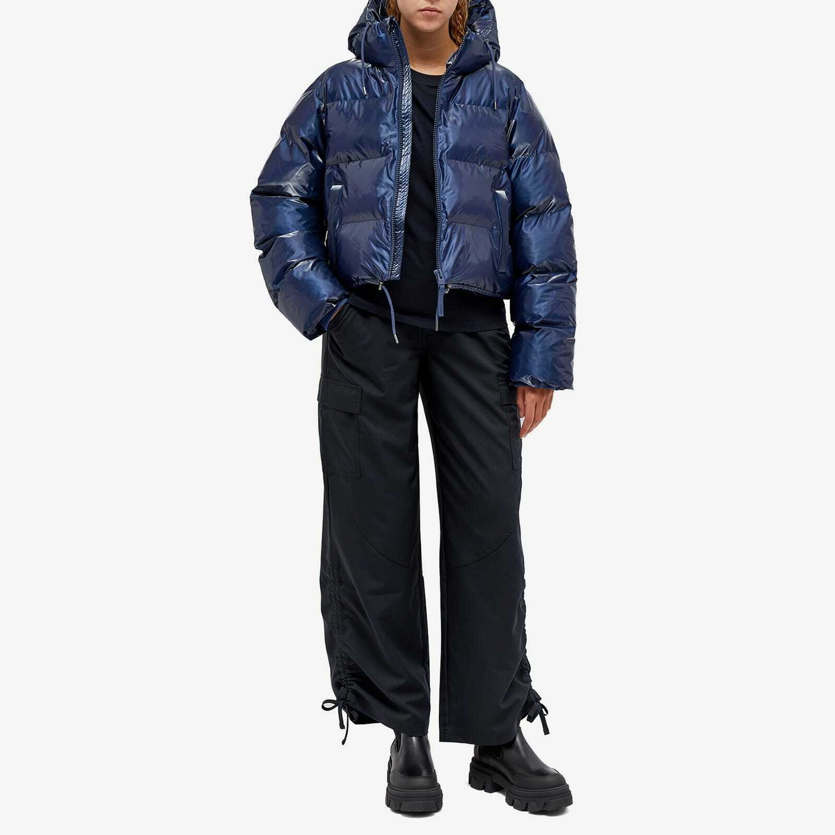 Rains Women's W Alta Puffer Jacket in Sonic Rains Rains Women's W Alta Puffer Jacket in Sonic Rains