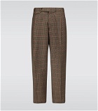 Rochas - Carrot-fit checked pants