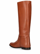 ETRO - 10mm Leather Tall Boots