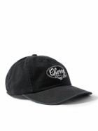 Cherry Los Angeles - Horse Power Logo-Embroidered Cotton-Twill Baseball Cap