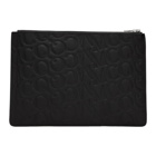McQ Alexander McQueen Black Logo Tablet Pouch