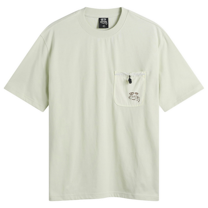 Photo: Karma8a Men's Front Pocket T-Shirt in White