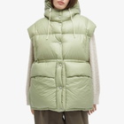 Jil Sander Women's 157 Gilet in Pastel Green