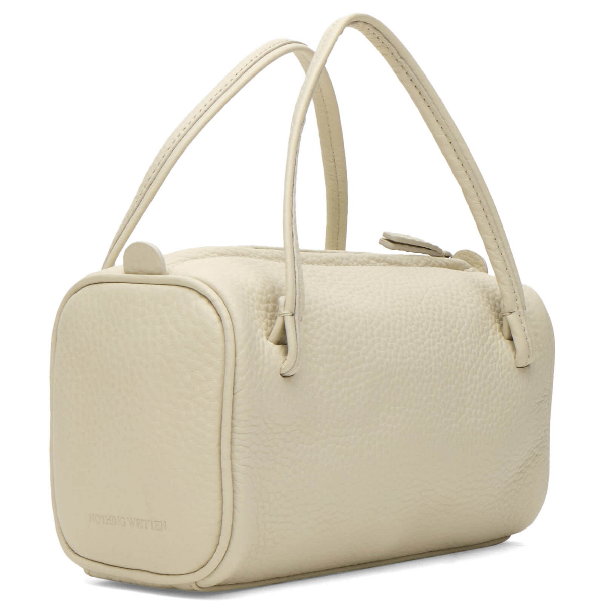 Nothing Written Women's Loaf Bread Tote Mini Bag in Ivory 