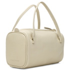 Nothing Written Women's Loaf Bread Tote Mini Bag in Ivory 