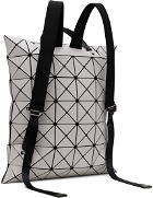 BAO BAO ISSEY MIYAKE Gray Flat Pack Backpack