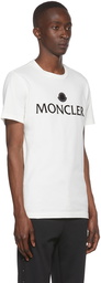 Moncler Off-White Cotton T-Shirt