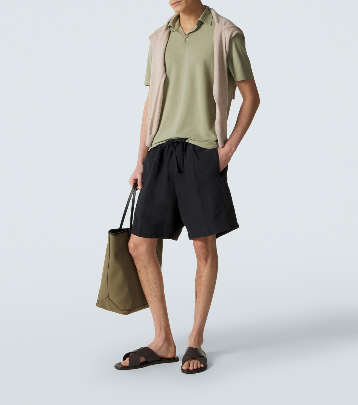 Slowear Zanone cotton polo shirt