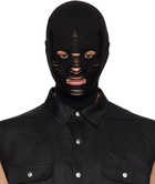 Rick Owens Black Hollywood Skull Balaclava
