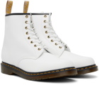 Dr. Martens White 1460 Kemble Boots