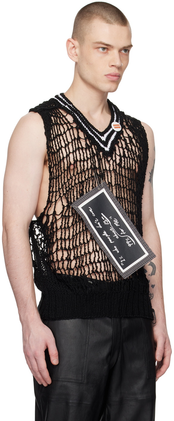 99%IS- Black Patch Vest