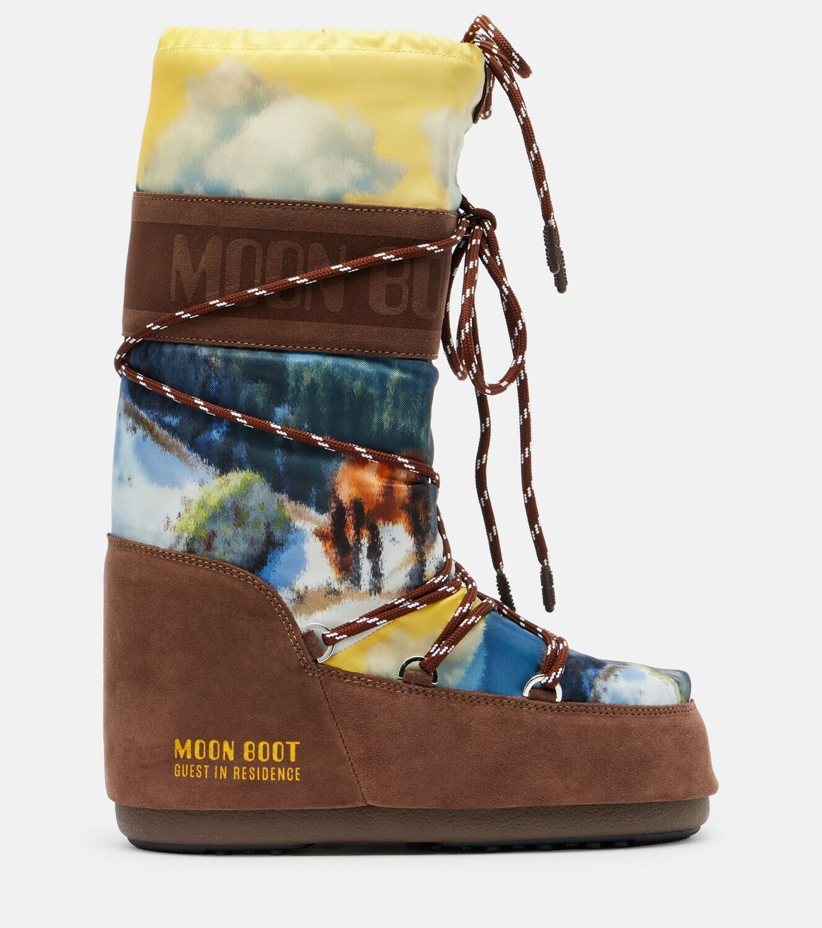 Moon Boot x Guest in Residence Icon High snow boots