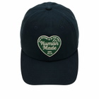 Human Made Men's Heart Patch Twill 6 Panel Cap in Navy 