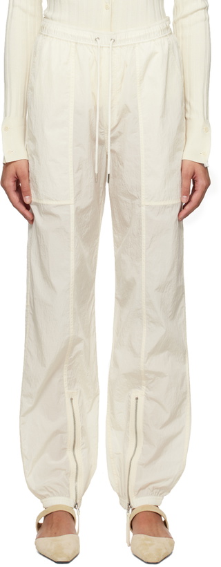 Photo: Filippa K Off-White Light Functional Lounge Pants