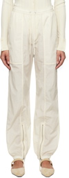 Filippa K Off-White Light Functional Lounge Pants