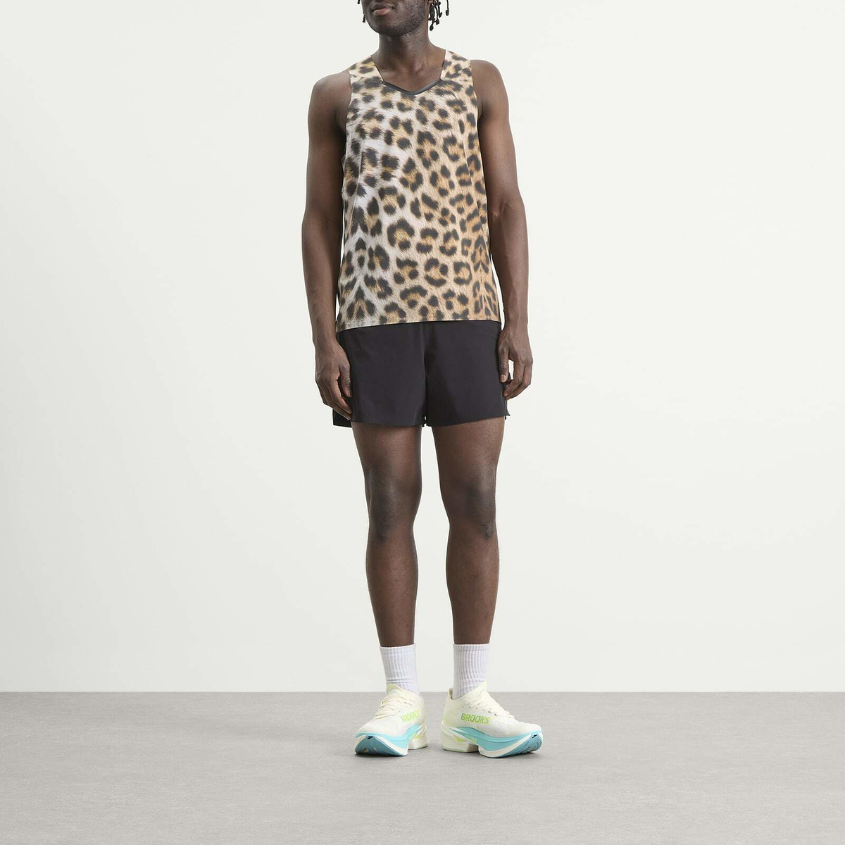 SOAR Men's Protolab Silk Vest in Leopard