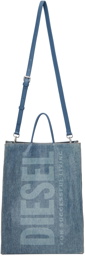 Diesel Blue DSL Shopper Tote