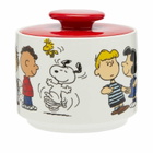Peanuts Candy Jar in White/Red 