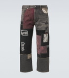 Junya Watanabe x Levi's® patchwork wide-leg jeans