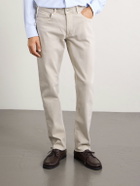 Peter Millar - Fairfield Straight-Leg Garment-Dyed Jeans - Neutrals
