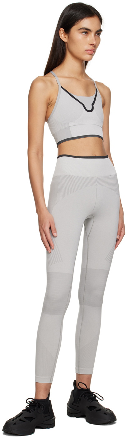 ADIDAS BY STELLA MCCARTNEY TrueStrength recycled stretch-jacquard leggings