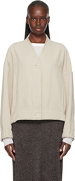 Lauren Manoogian Beige Matte Jacket