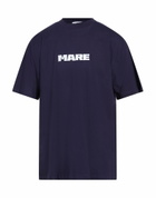 Msgm Mens T-shirt Dark in Purple