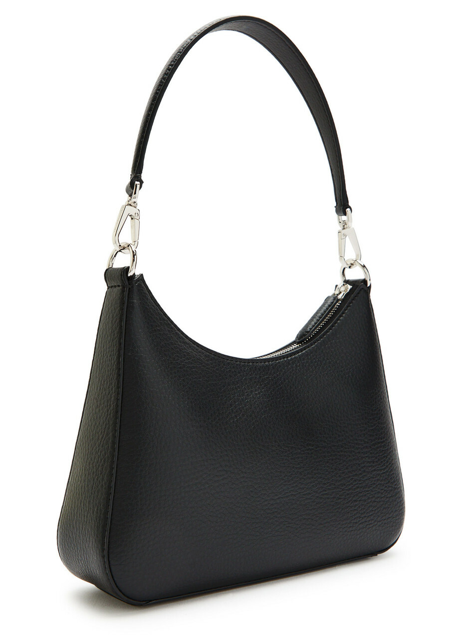 Stella Mccartney Studded-logo Faux Leather Shoulder bag - Black - One Size