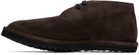 Dries Van Noten Brown Suede Desert Boots