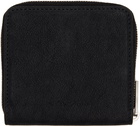 Rick Owens Black Zipped Wallet