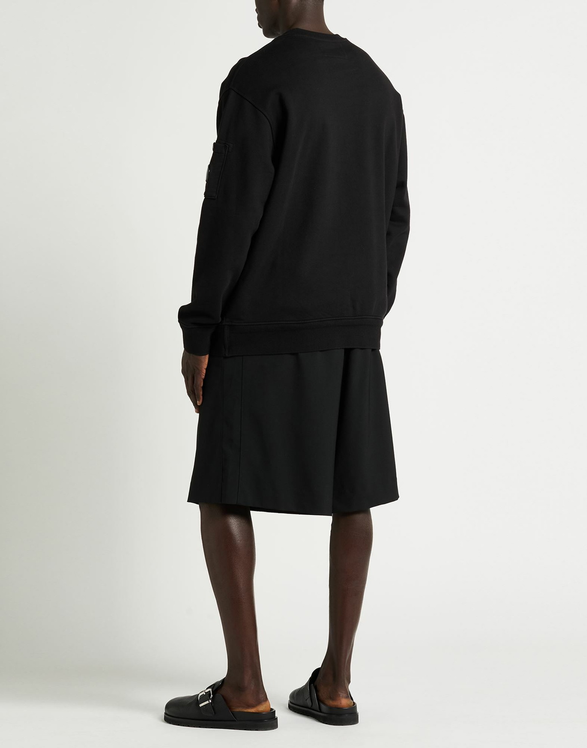 C. p. Company Mens Sweatshirt in Black