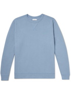 Pop Trading Company - Logo-Print Cotton-Jersey Sweatshirt - Blue