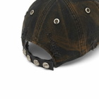 Thug Club Men's Faded Cap in Rust Black 