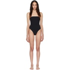 Lido Black Sedici Bandeau One-Piece Swimsuit