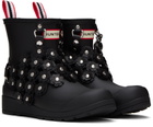 Noir Kei Ninomiya Black Hunter Edition Rubber Boots