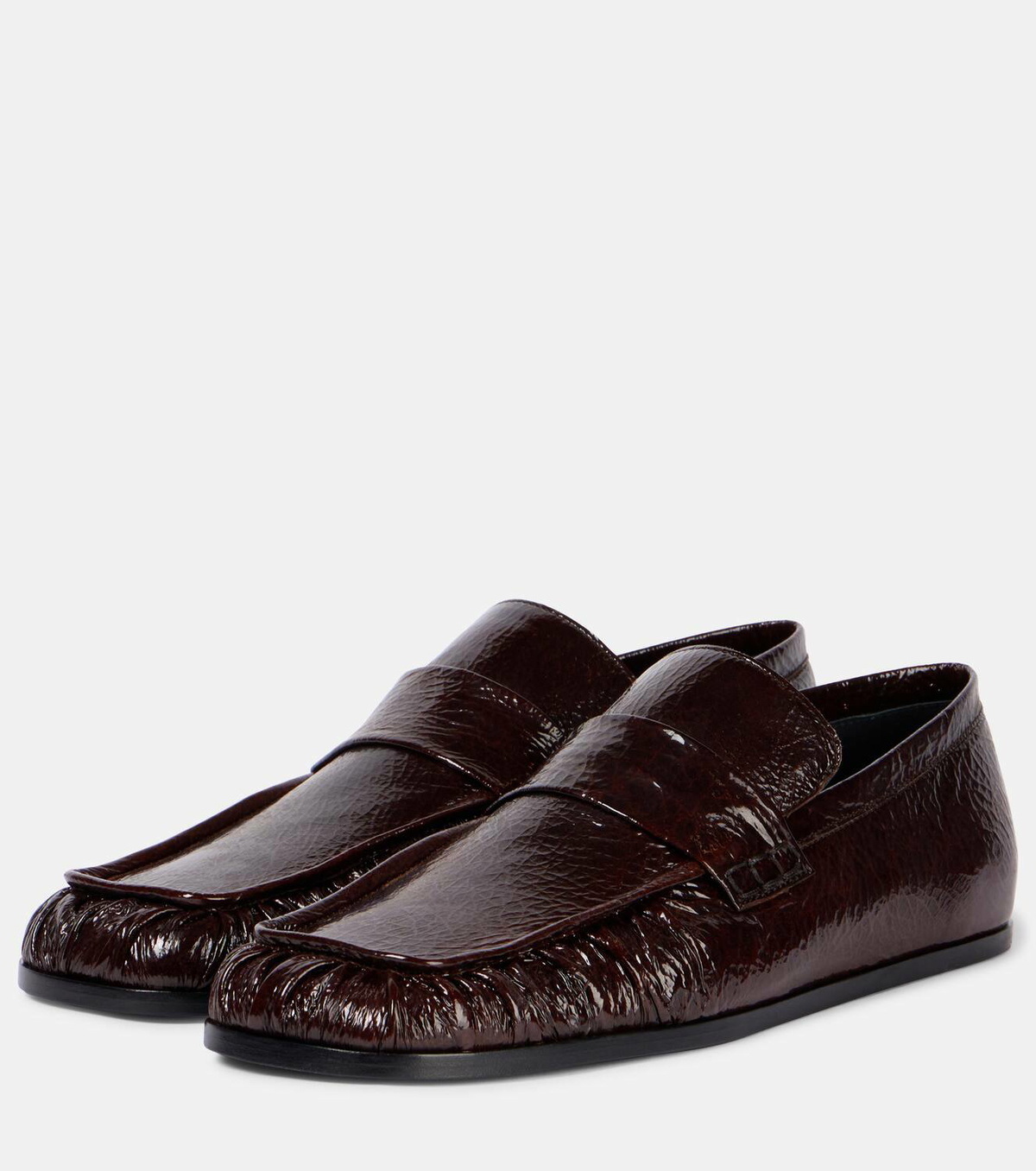 Jil Sander Patent leather loafers