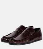 Jil Sander Patent leather loafers