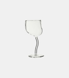 Seletti x Diesel Living Classics on Acid Greca wine glass