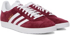 adidas Originals Burgundy Gazelle Sneakers