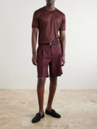 Dolce&Gabbana - Silk-Jersey T-Shirt - Red