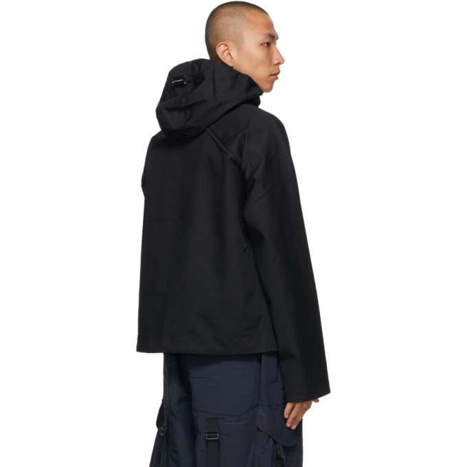 Y-3 Black Bonded Racer Jacket Y-3