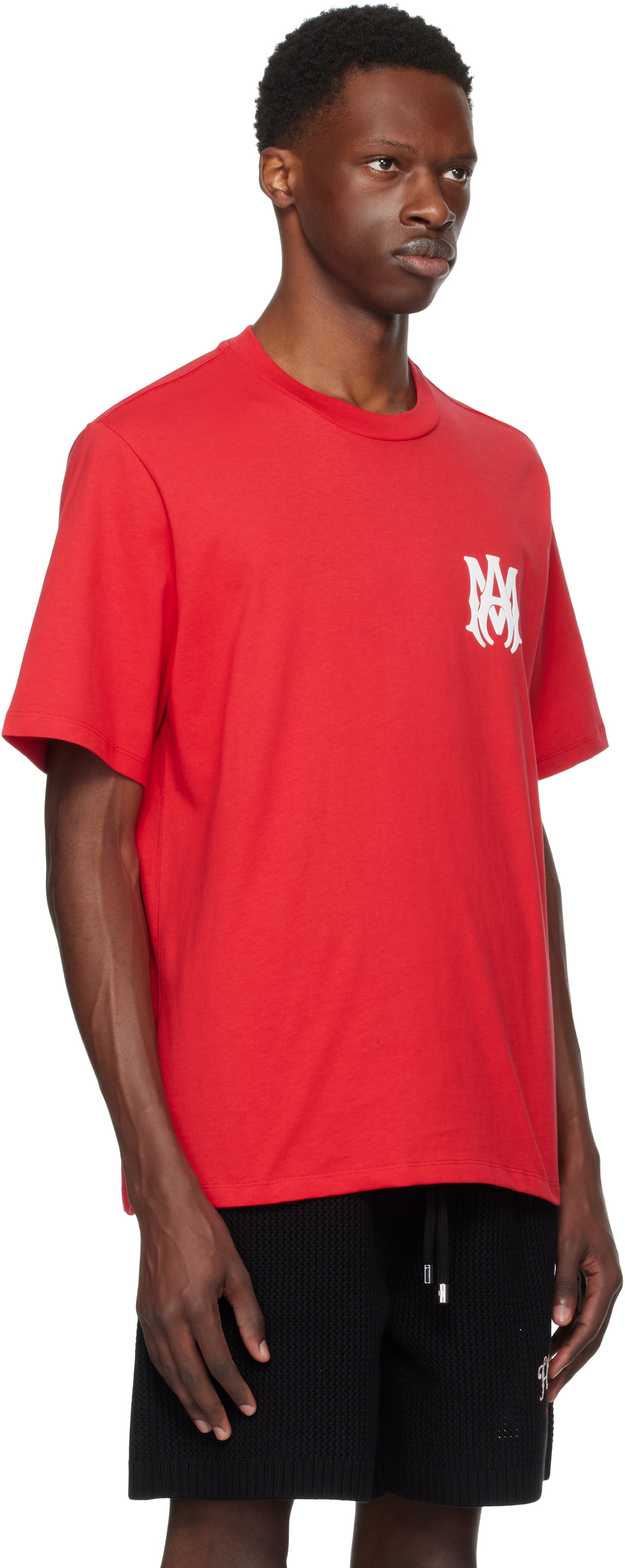AMIRI Red MA Core Logo T-shirt Amiri