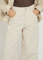 Brunello Cucinelli Wide-leg Jeans Off White