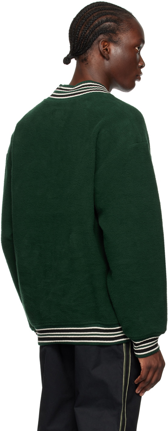 Rhude Green Varsity Sweatshirt