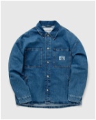 Calvin Klein Jeans Oversized Overshirt Blue - Mens - Overshirts