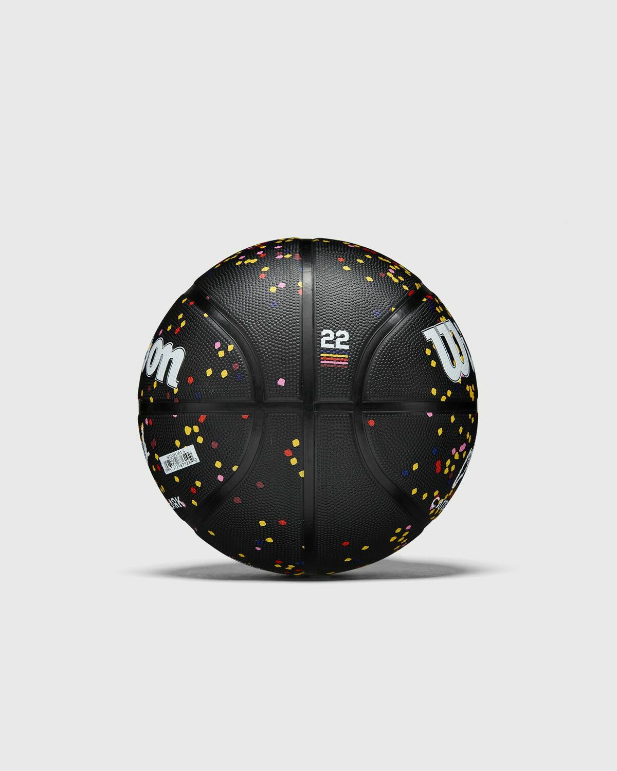 WILSON CC EVERY POINT BASKETBALL BLACK SIZE 5 Black Mens Sports Equipment