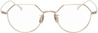 YUICHI TOYAMA. Gold Ludwig Glasses