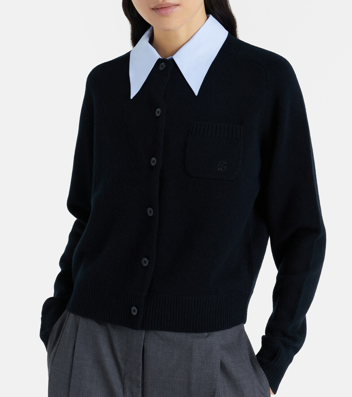 Dorothee Schumacher Elegant Statements wool and cashmere cardigan